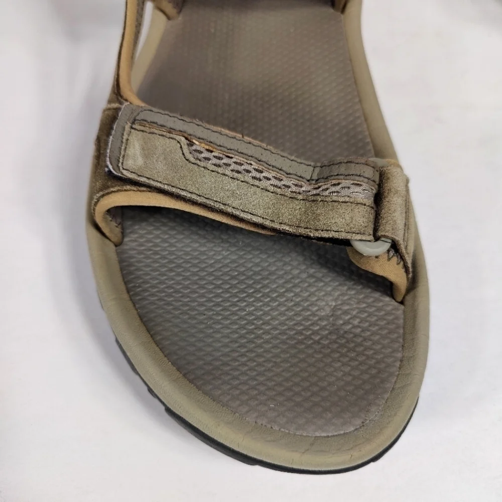 Teva Men's Hudson Brown Suede Hiking Outdoor Sandals Size 11